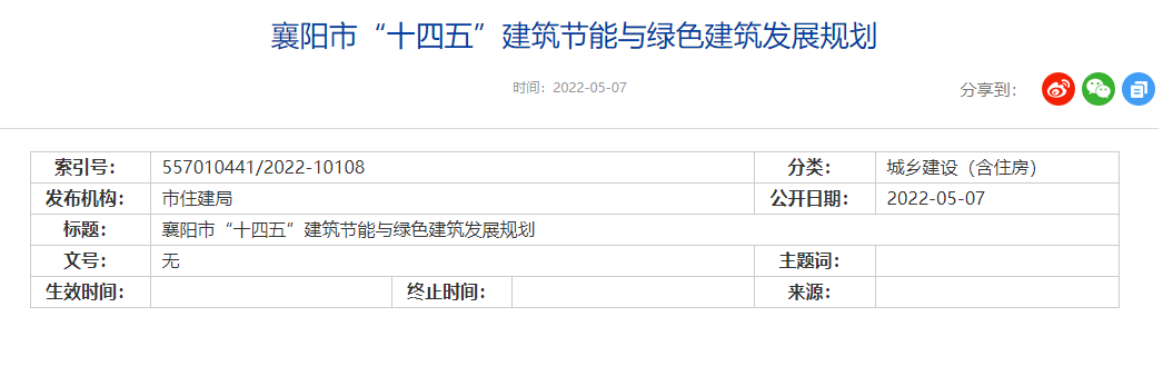 襄陽市“十四五”：深入開展地熱能建筑規模化應用試點示范工程建設